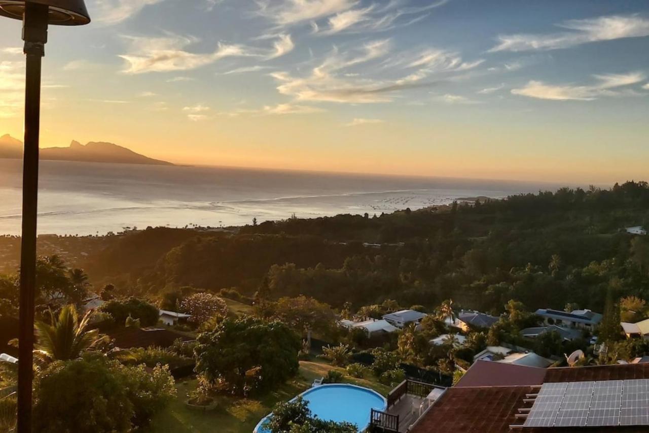 Villa Bounty Amazing Ocean View Punaauia  Exterior foto